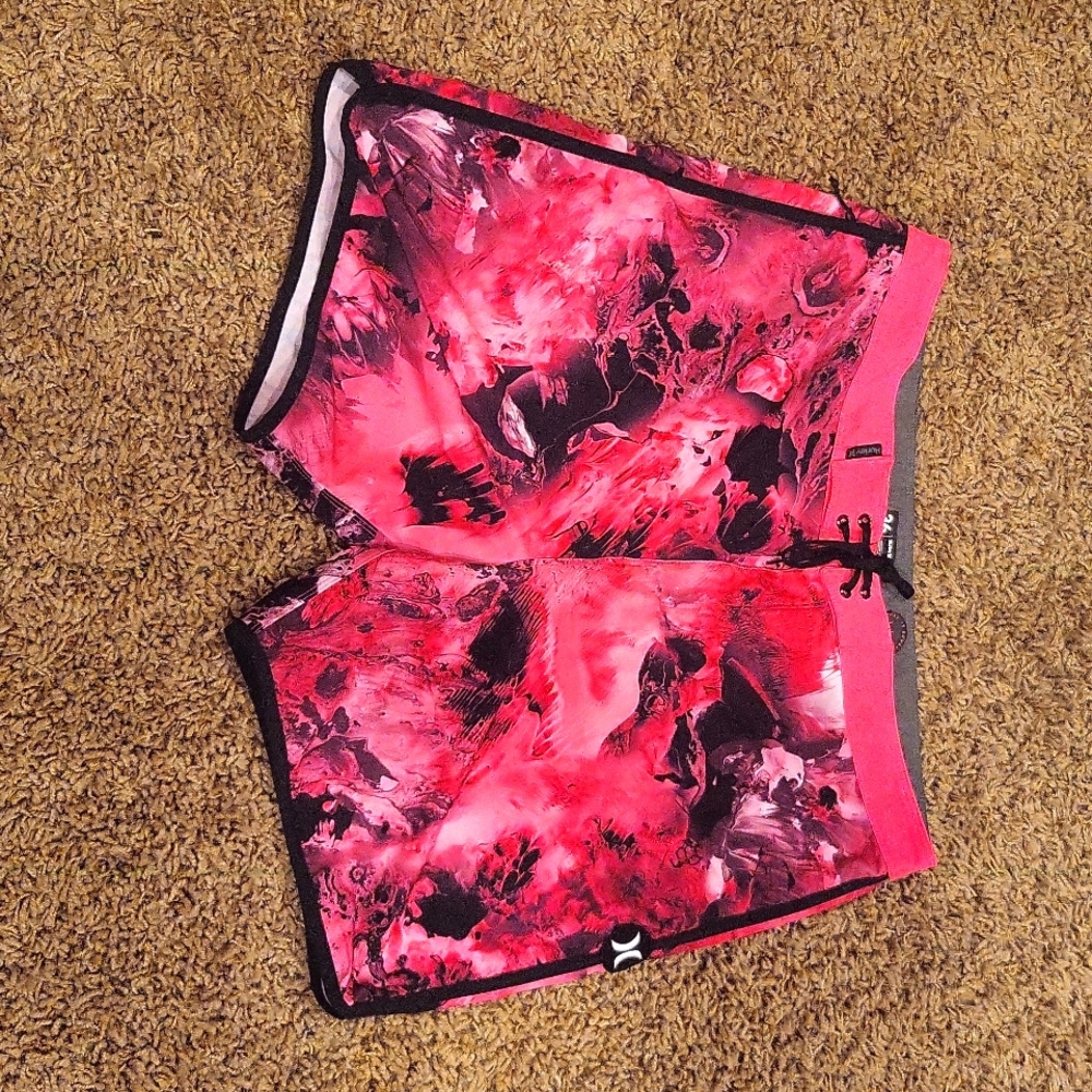 Hurley Board Shorts. Breast Cancer Awareness size 36